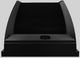 Vent-A-Hood® Designer Series 42" Black Wall Mounted Range Hood-4