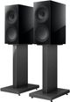 KEF R3 Meta 6.5" Black Gloss Bookshelf Speakers-1