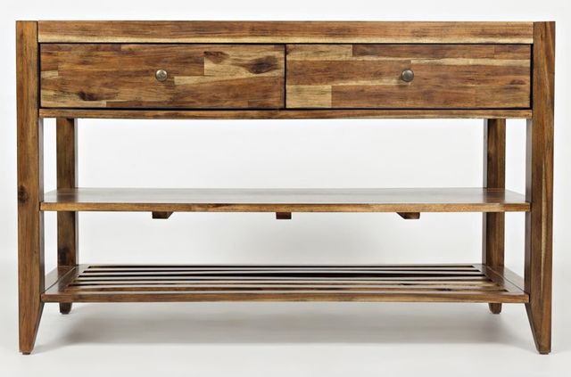 Jofran Inc. Beacon Street Brown Console Table-1