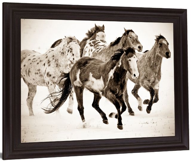 Classy Living Speckled Gallop Wall Art-2