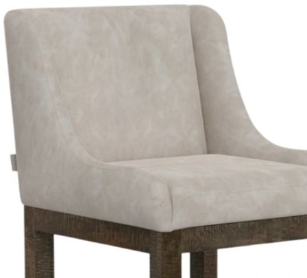 International Furniture Direct Seating Brown/Ivory 30" Bar Stool-2