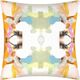 Laura Park Designs Orange Crush Multi-Colored 22" x 22" Pillow-0