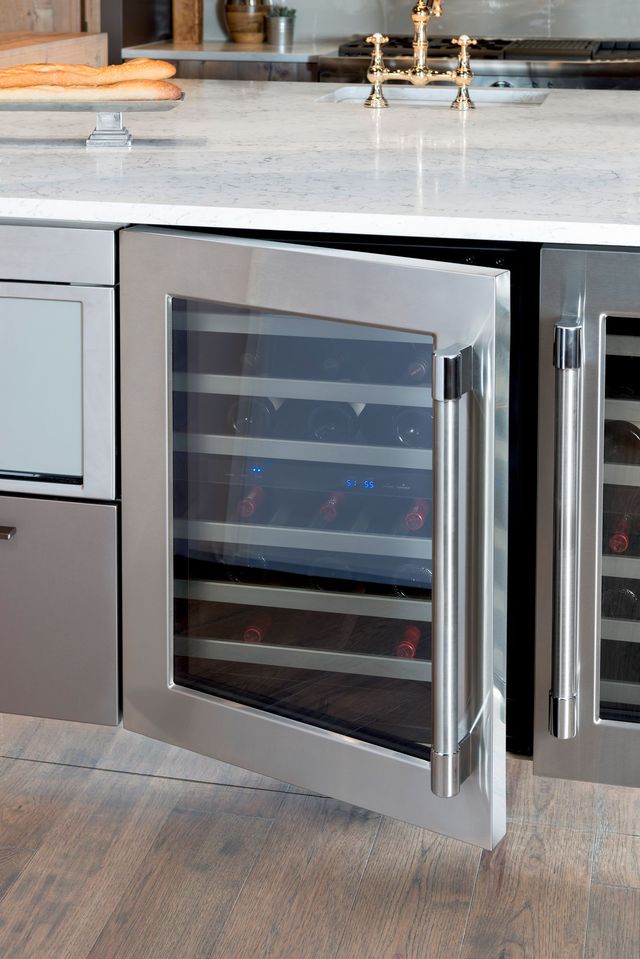 Thermador® Professional 24" Stainless Steel Wine Cooler-4