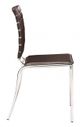 Zuo® Criss Cross Espresso Dining Chair-2