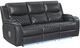Steve Silver Co. Luna Charcoal Leather Power Reclining Set-3