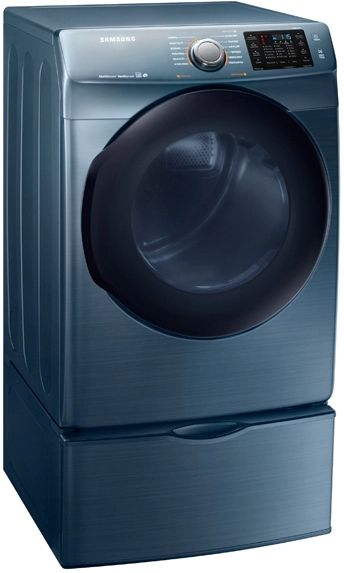 Samsung 7.5 Cu. Ft. Azure Front Load Electric Dryer-3