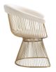 VIG Furniture Modrest Chandler Beige/Gold Dining Chair-2