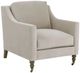 Fairfield® Customizable Dolce Lounge Chair with Two Front Casters-0