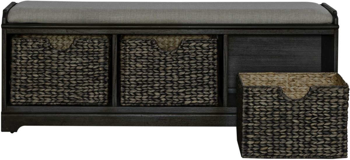 Liberty Furniture Mill Creek Wall Storage Bench