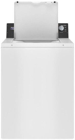 Maytag® 3.5 Cu. Ft. White Commercial-Grade Agitator Washer-2