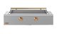 Caliber™ Rockwell Social 48" Stainless Steel Built-In Natural Gas Outdoor Griddle with Gold Hardware-0