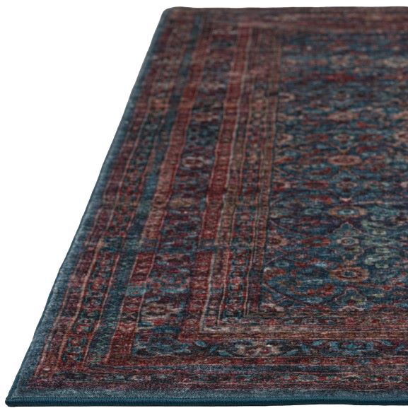 Dalyn™ Rug Company Jericho JC7 Navy 5'x8' Area Rug-3