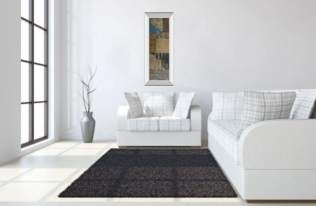 Classy Art Bubble Structure I by John Kime Mirror Framed Wall Art-3