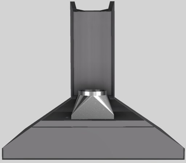 Vent-A-Hood® K Series 42" Gunsmoke Wall Mounted Range Hood-3