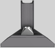 Vent-A-Hood® K Series 42" Gunsmoke Wall Mounted Range Hood-3