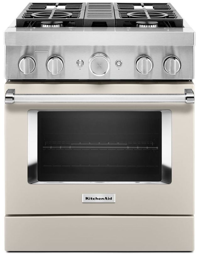 KitchenAid® 30" Milkshake Pro Style Dual Fuel Range