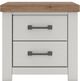 Benchcraft® Savonport Brown/White Nightstand-2