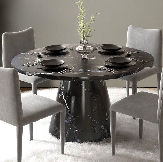 ACME Furniture Hollis Black Dining Table-1