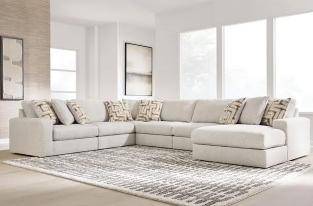 Signature Design by Ashley® Toliar 6-Piece Feathered Right-Arm Facing Sectional and Chaise-1
