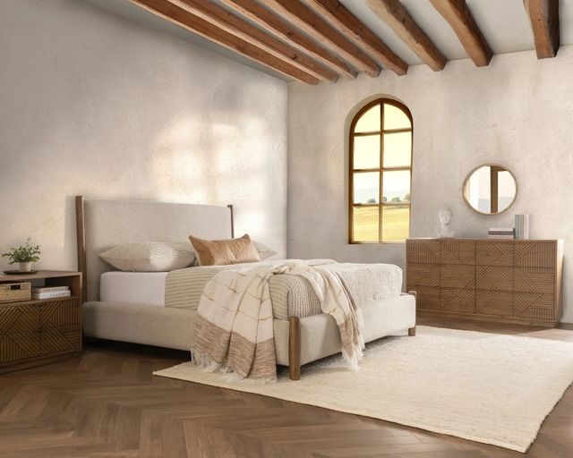 Classic Home Bennington Eastern King Upholstered Panel Bed-1