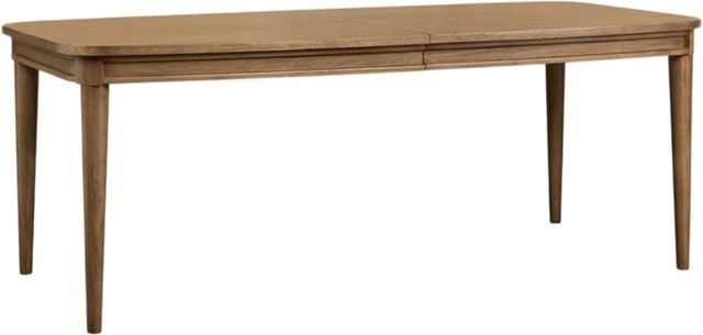 Modus Furniture Carlisle Toffee Crunch Extendable Dining Table-0