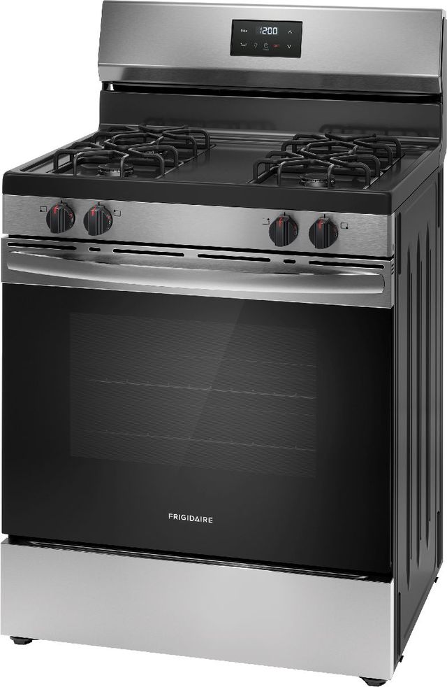 Frigidaire® 30" Stainless Steel Freestanding Gas Range-1