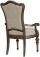 Mazin Furniture Heath Court Brown Arm Dining Chair-2