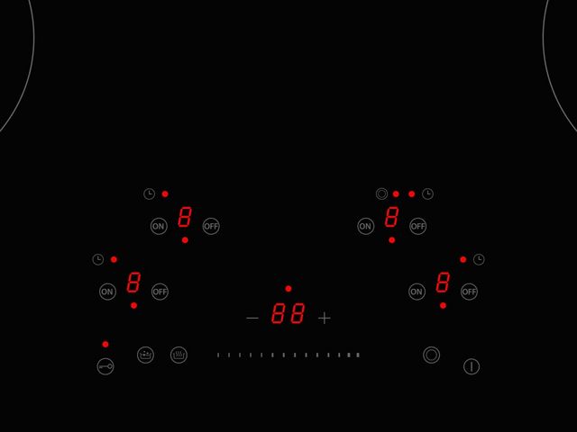 Bertazzoni Professional Series 30" Nero Electric Cooktop-1