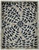 A & B Home Black 15" Capiz Tray-1