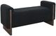 Sunny Designs™ Malibu Black/Weathered Rum Bench-0