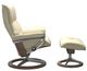 Stressless® by Ekornes® Customizable Mayfair Large Manual Recliner and Ottoman with Signature Base-2