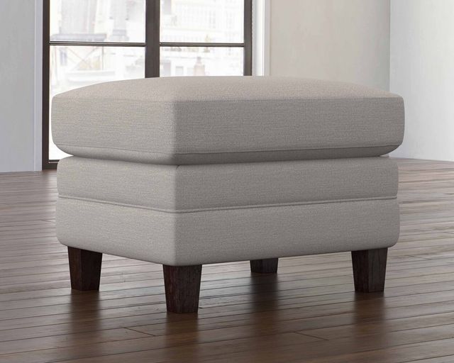 Bassett® Furniture Davis Gray Ottoman-1