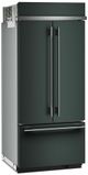 KitchenAid® 36" 20.8 Cu. Ft. Juniper Built In French Door Refrigerator with Platinum Interior-1