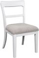 Signature Design by Ashley® Chadworth White Upholstered Dining Side Chair-0