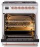 Ilve® Nostalgie II Series 30" White Pro Style Dual Fuel Range-4