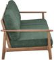 New Classic® Home Furnishings Ashton Moss Acacia/Fabric Outdoor Patio Sofa-3