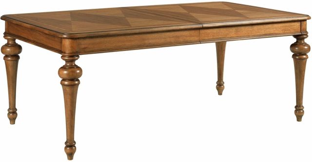 American Drew® Berkshire Ervin Warm Cognac Leg Table-0