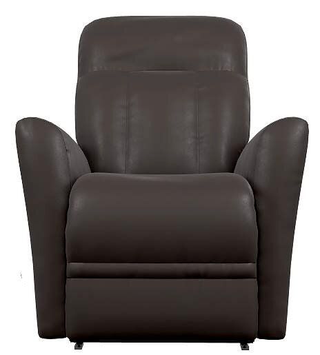 La-Z-Boy® Rosewood Chocolate Leather Manual Wall Recliner-1