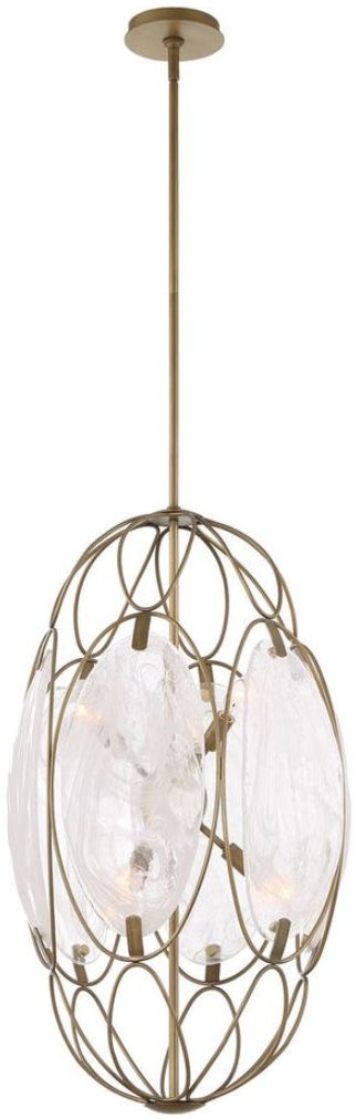 Uttermost® Valencia Gold 6-Light Pendant-3