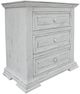 International Furniture Terra White Wood 4 Piece Queen Bed Set-1