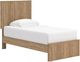 Signature Design by Ashley® Dovander Warm Natural Brown Twin Panel Platform Bed-0