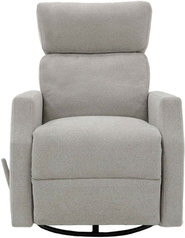 BarcaLounger® Kinsley Chole Cement Manual Swivel Glider Recliner-1