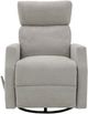 BarcaLounger® Kinsley Chole Cement Manual Swivel Glider Recliner-1