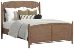 Flexsteel® Verona Brown Oak Queen Panel Bed