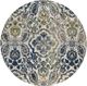 Feizy Brixton Azure 8' x 8' Round Rug-0