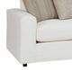 Four Seasons Customizable Carlton 2-Piece Slipcovered Grande Benchseat Chaise Sectional-1