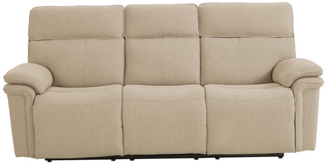 Bassett® Furniture Club Level Andre Oatmeal Power Reclining Sofa-1