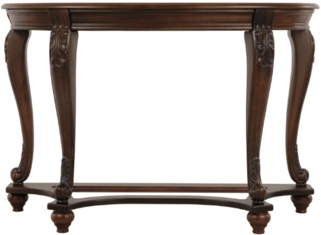 Signature Design by Ashley® Norcastle Dark Brown Sofa Table-2