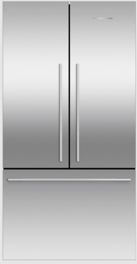 Fisher & Paykel Series 7 36 in. 20.1 Cu. Ft. Stainless Steel Counter Depth French Door Refrigerator-0