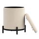 Castor Storage Ottoman in Cream Boucle-1